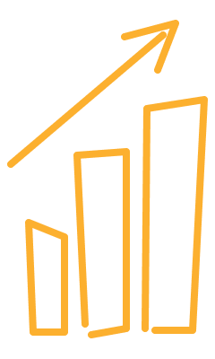 Digixpro-Growth illustration-orange